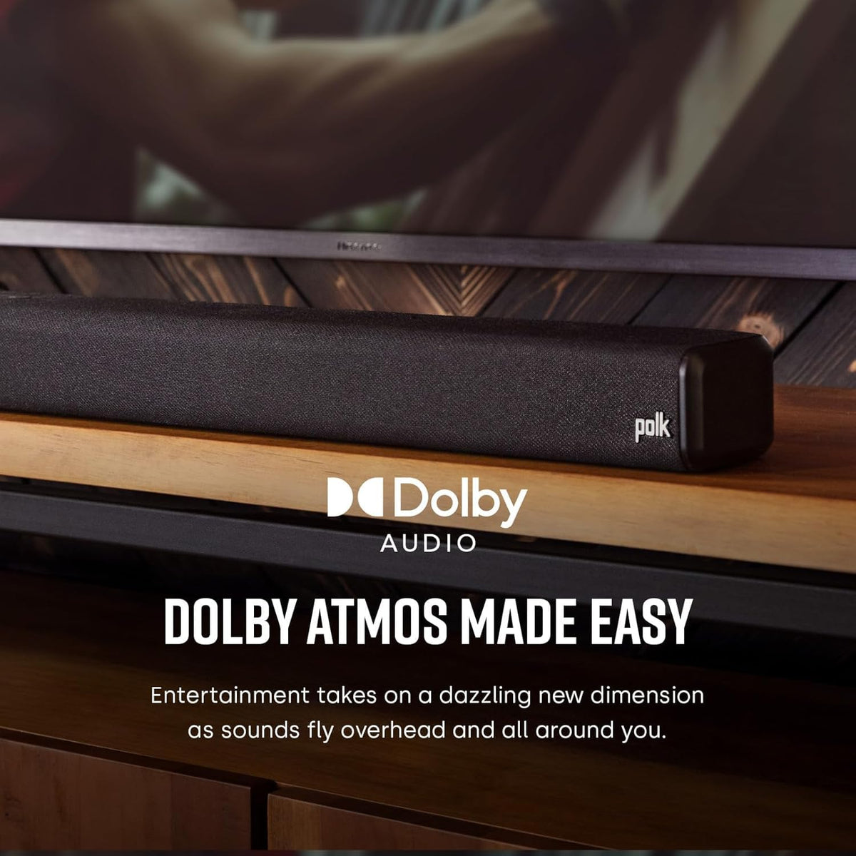Polk Audio Signa S4 wireless subwoofer image showing deep bass and cordless setup.