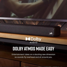 Polk Audio Signa S4 wireless subwoofer image showing deep bass and cordless setup.