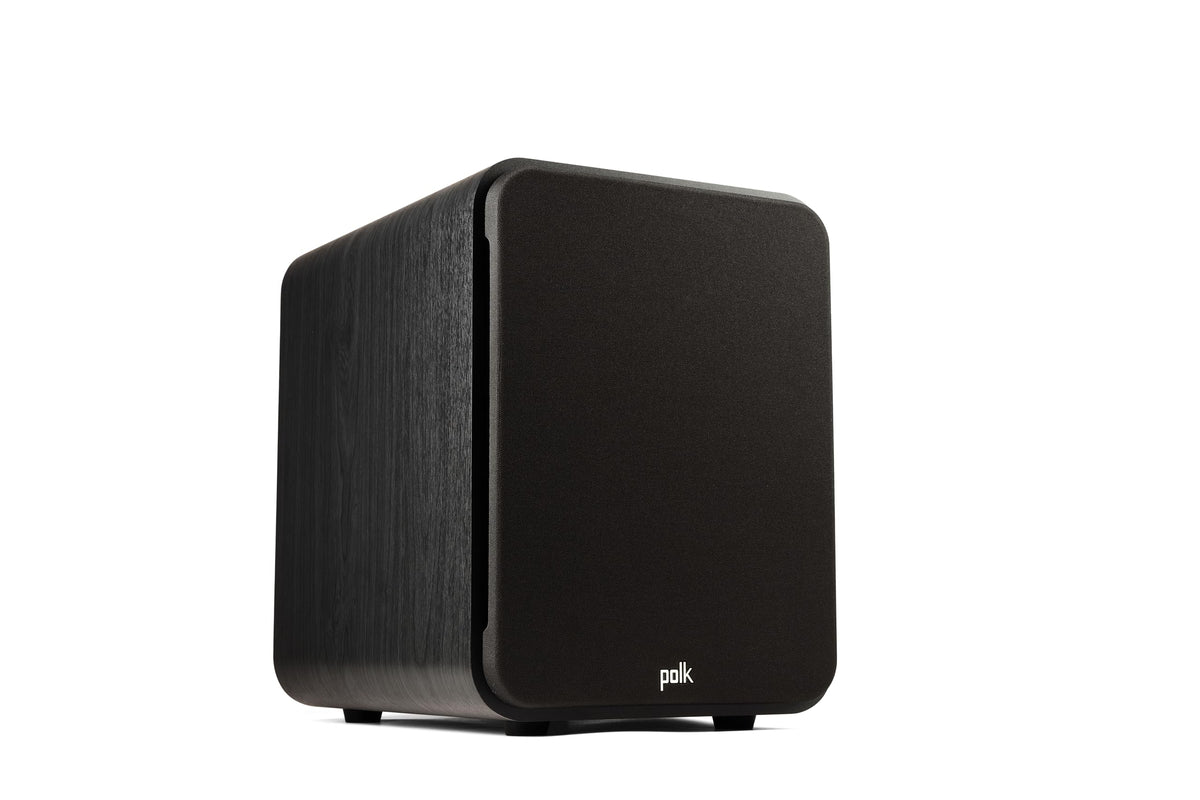 Polk Audio Signature Elite ES10 front view shows a compact design for flexible placement.