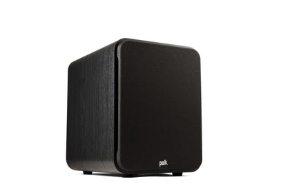 Polk Audio Signature Elite ES10 front view shows a compact design for flexible placement.