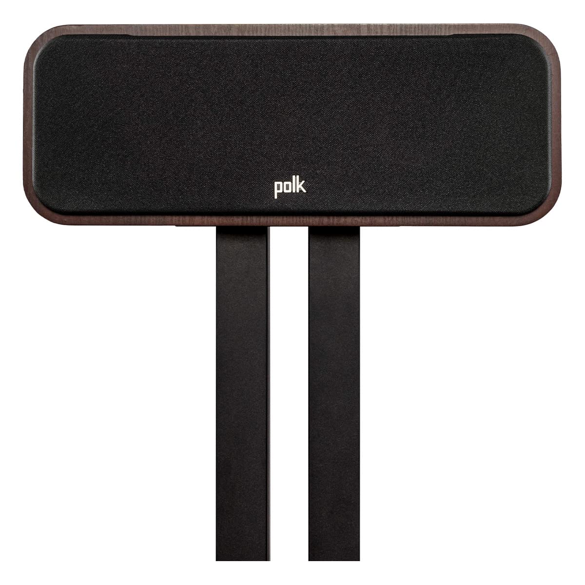 Polk ES30 port design photo demonstrates Power Port for distortion-free bass.