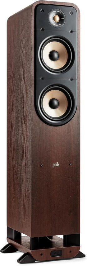 Polk Audio Signature Elite ES55 tower front view for immersive sound