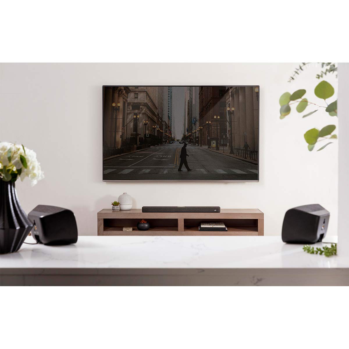 Polk Audio SR2 built in amps power a robust 3 inch driver.