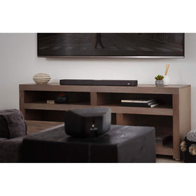 Polk Audio SR2 immersive surround sound enhances React and Magnifi.