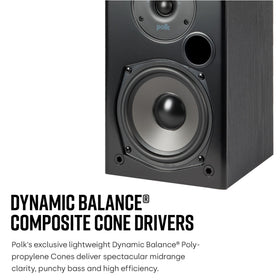Polk Audio T15 dynamic balance 5.25-inch driver for clear mids