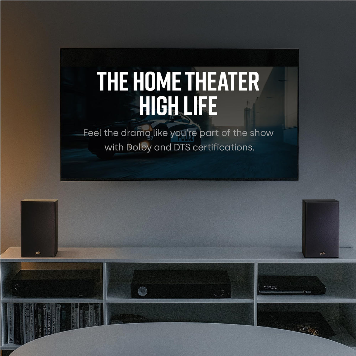 Polk Audio T15 pair ready for home theater or stereo pairing