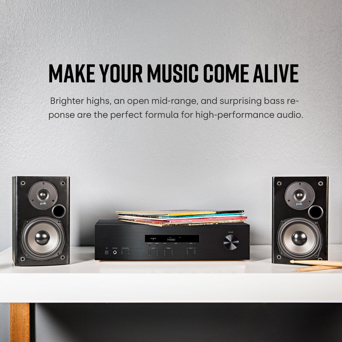Polk Audio T15 simple wiring for quick setup