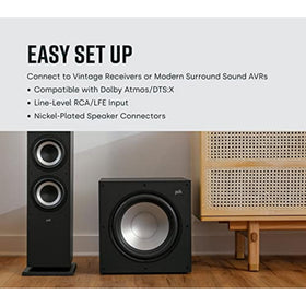 XT12 is Dolby Atmos and DTS:X compatible for immersive sound
