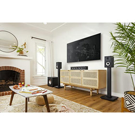 Variable crossover and phase controls enable precise room tuning