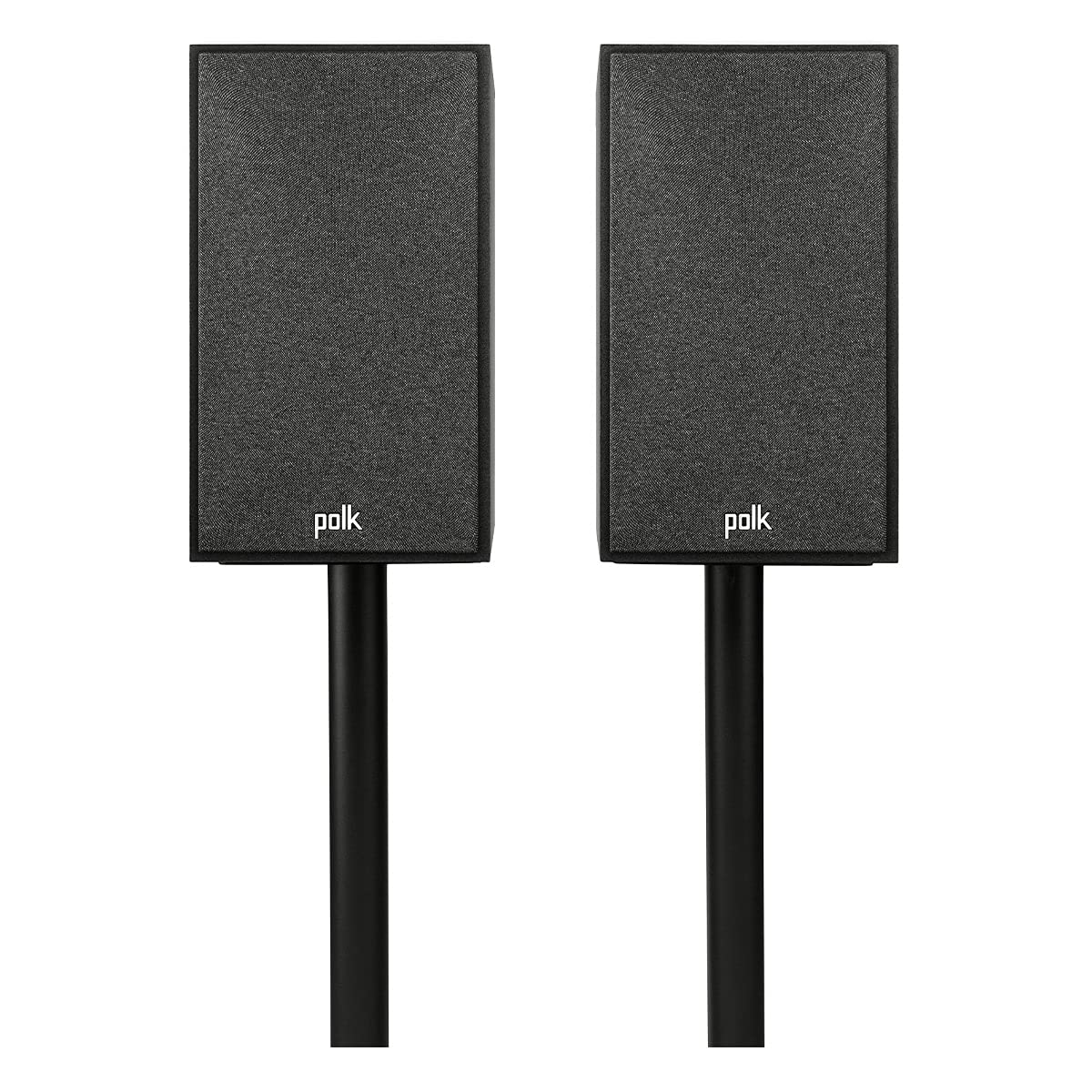Polk Monitor XT20 cabinet in midnight black finish for versatile styling.