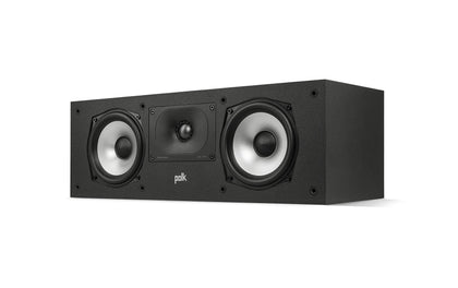Polk Monitor XT30 center front view showing clear dialogue delivery
