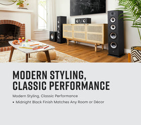 Polk Monitor XT30 dual woofers detail for balanced mid-bass response