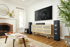 Polk Monitor XT60 rubber feet enable stable placement