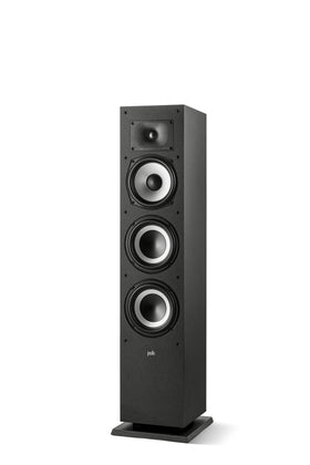 Polk Monitor XT60 front view showing tower design for room-filling sound