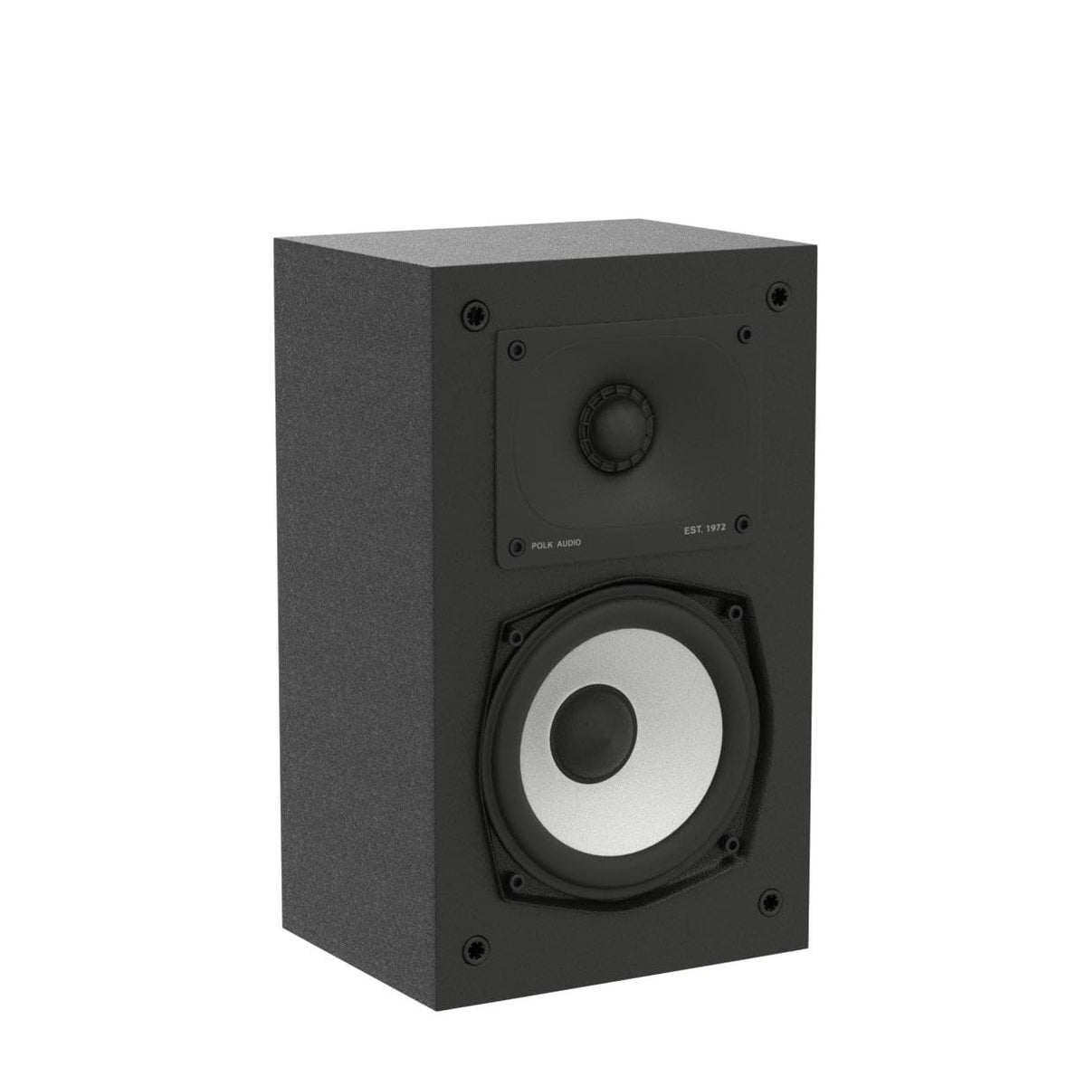 Polk Monitor XT15 wall-mount ready with a sleek midnight black finish