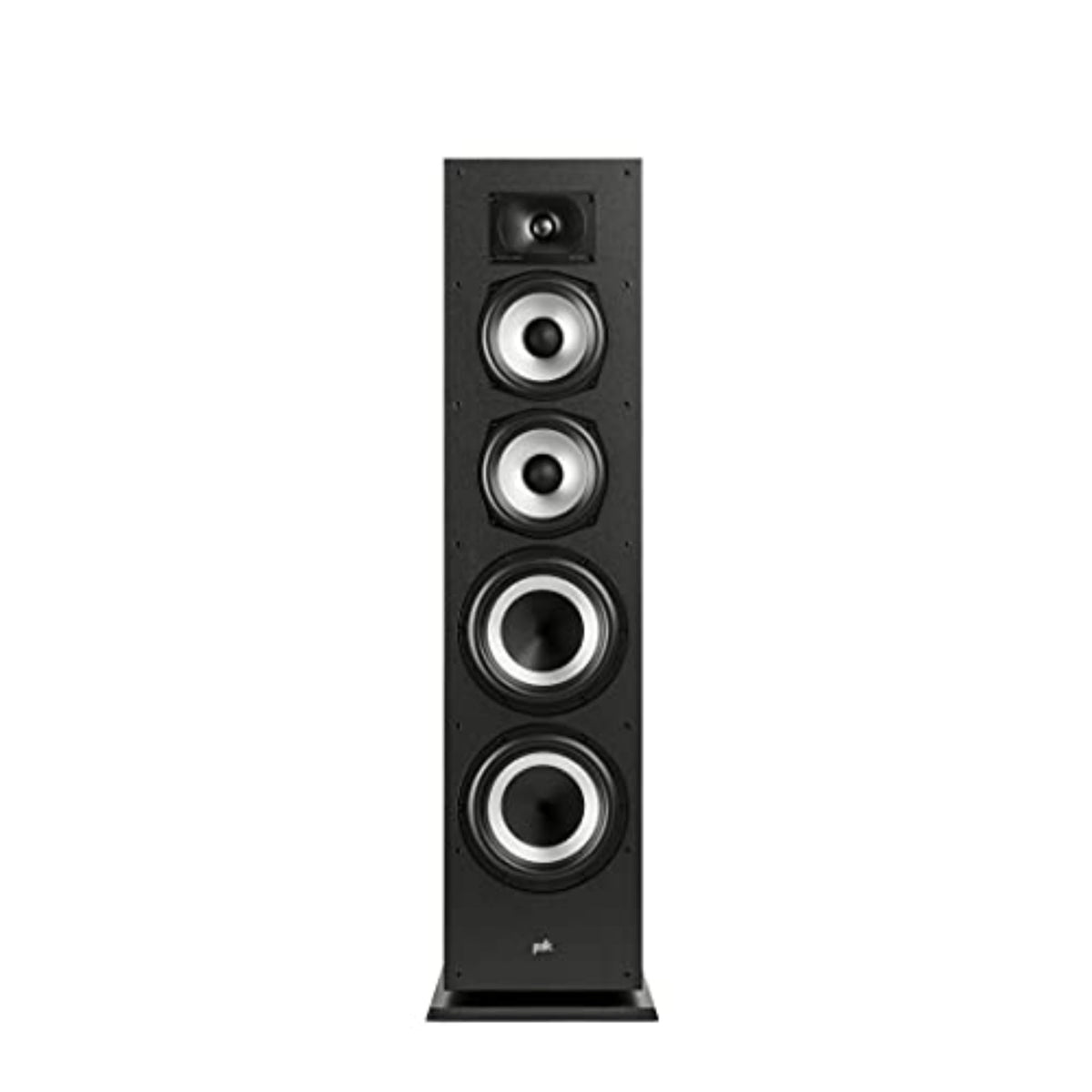 Polk Monitor XT70 paired with subwoofer for complete setup.