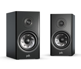 Polk Reserve R100 front view for compact bookshelf placement and clear sound.