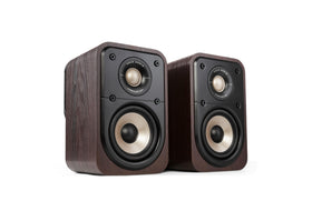 Polk Signature Elite ES10 tweeter detail delivering crisp, high-resolution sound.