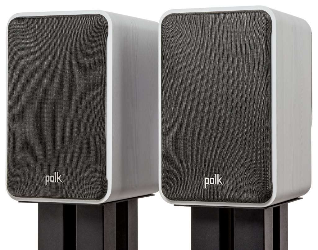 Polk Signature Elite ES15 woofer close-up showing balanced bass