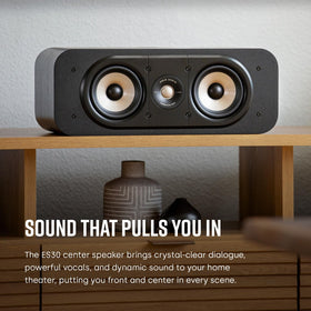 ES30 power port enhances bass without distortion.