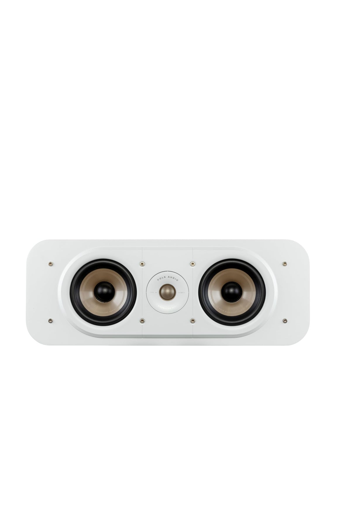 Polk Signature Elite ES30 center tweeter for crystal-clear dialogue.