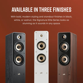 Polk Signature Elite ES50 compatible with Dolby Atmos and DTS:X.