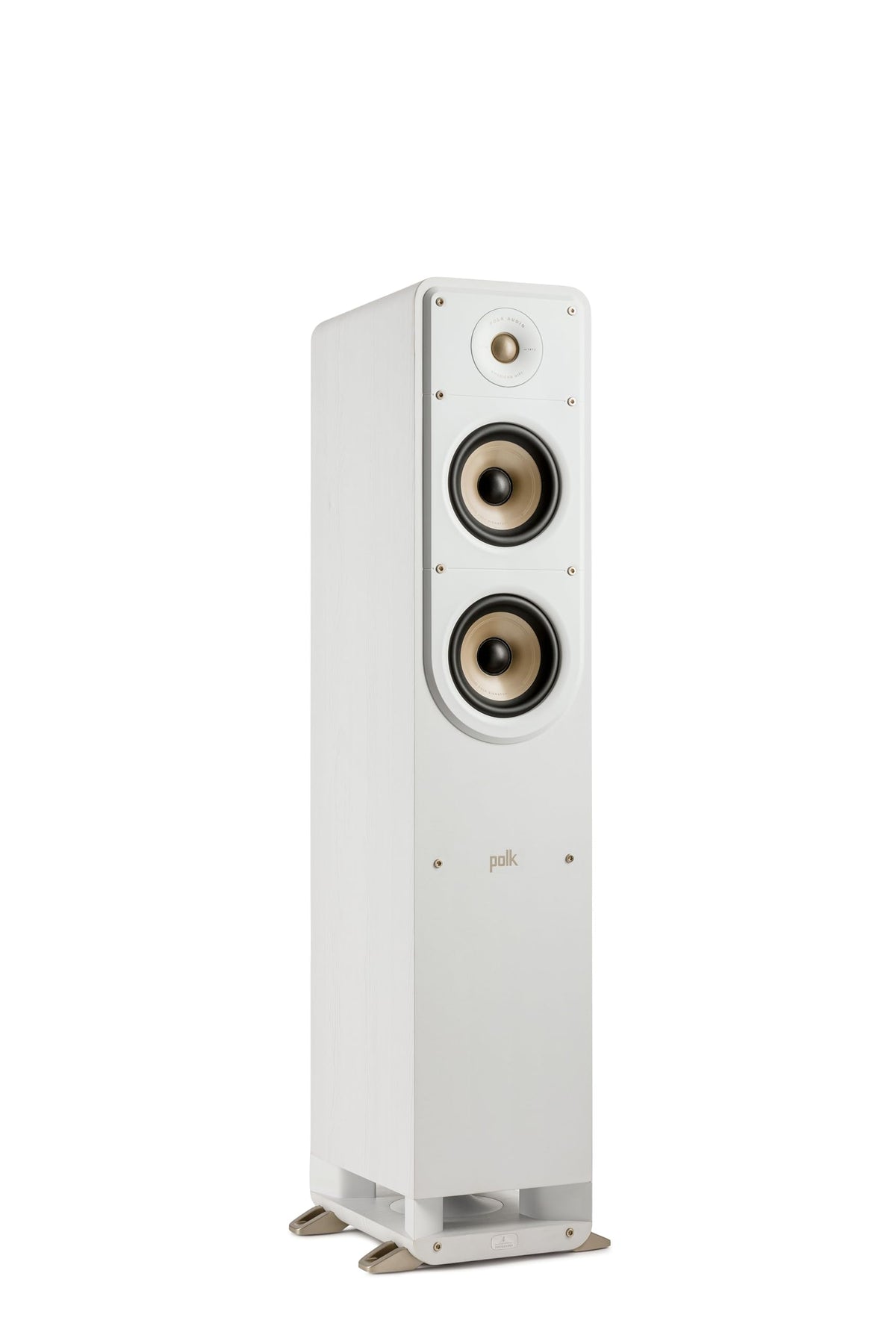 Polk Signature Elite ES50 tower front view with room‑filling sound