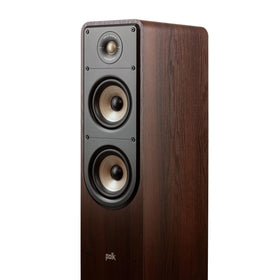 Polk Signature Elite ES50 tweeter detail delivering high-resolution audio clarity.