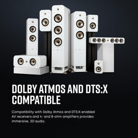 Polk Signature Elite ES60 dual binding posts for clean connections.