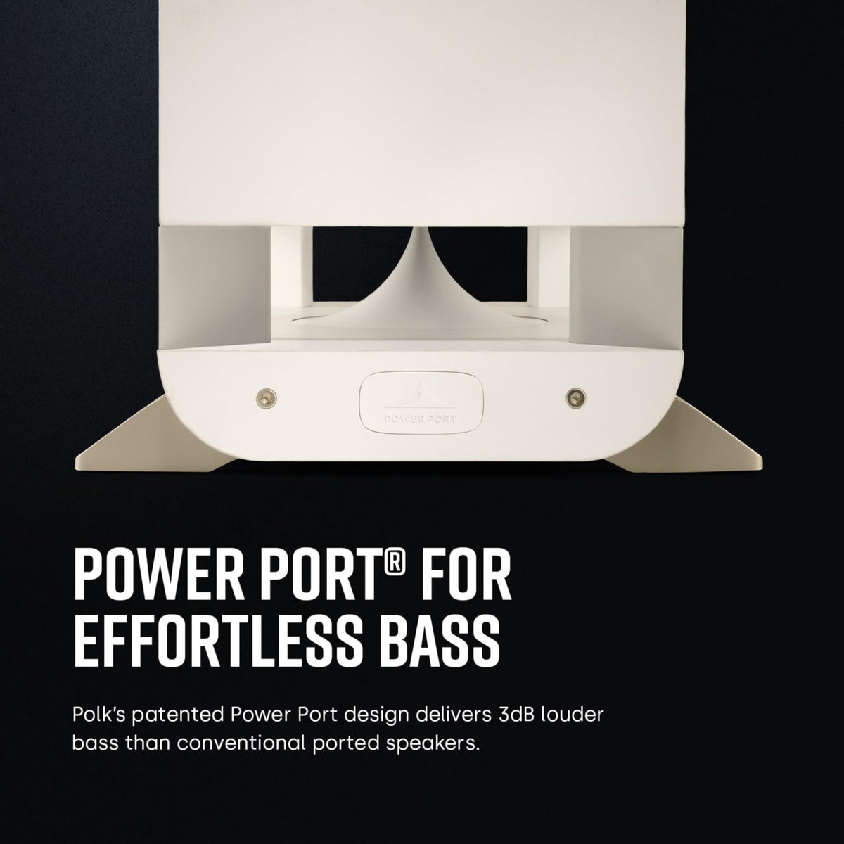 ES60 three 6.5 inch woofers close-up for tight, dynamic bass.