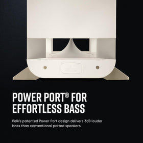 ES60 three 6.5 inch woofers close-up for tight, dynamic bass.