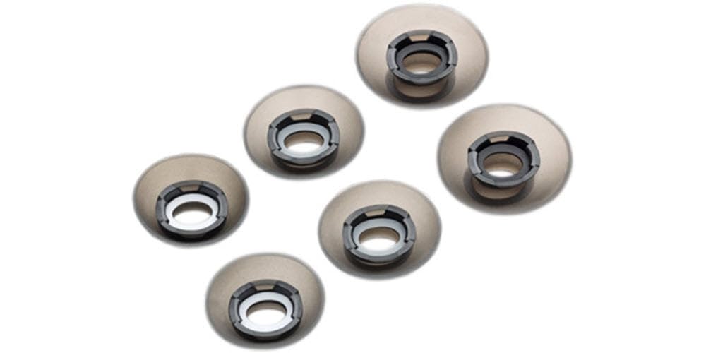 POLY HP PLY Vfree 60 black earpads provide comfortable replacement cushioning for Voyager Free 60 headset.