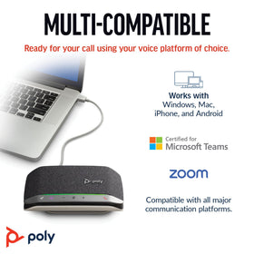 POLY Sync 20 carrying case protects device on the move