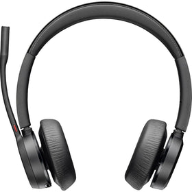 POLY Voyager 4320 UC front view headset for clear calls