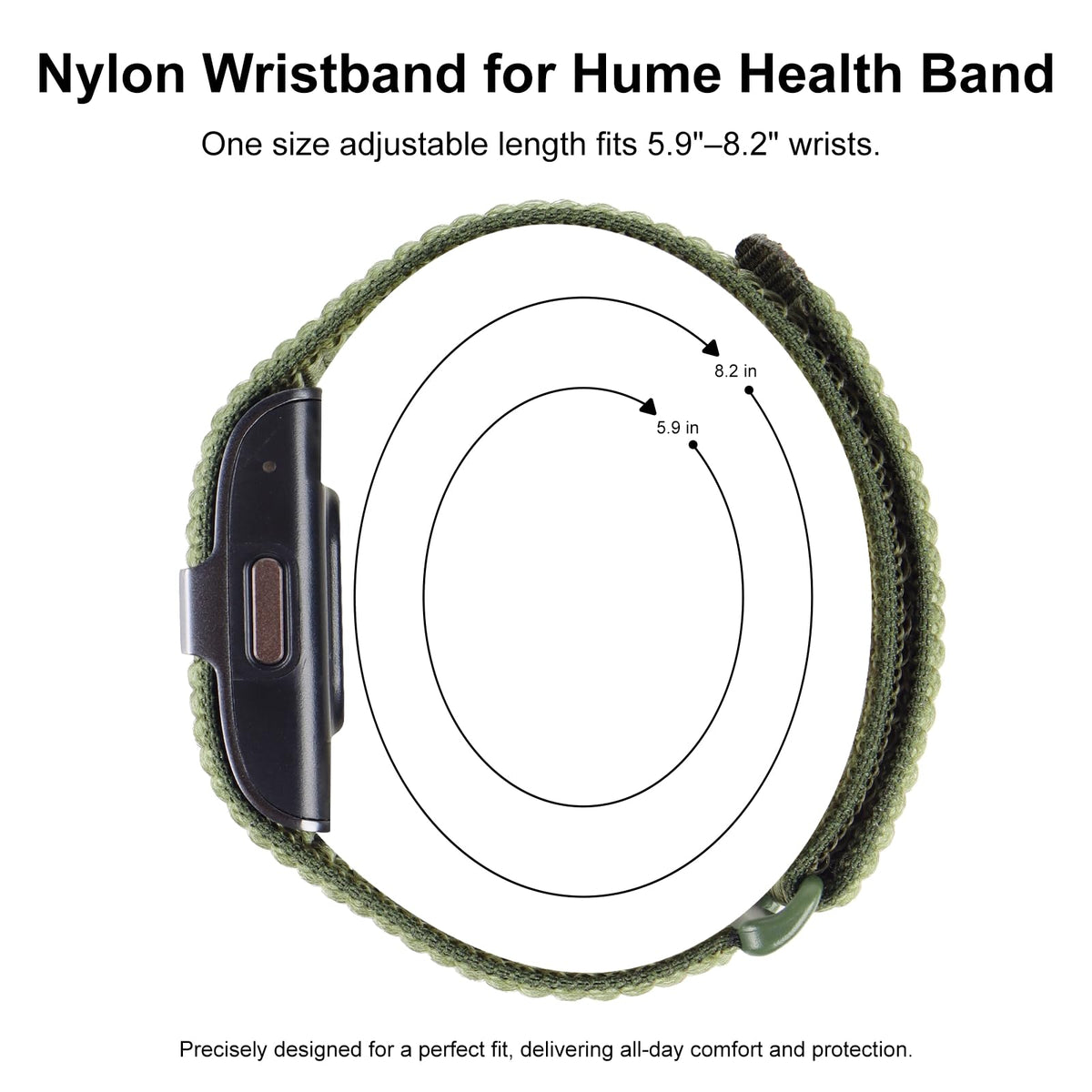 Polyjoy Hume band installation, tool-free and quick to swap