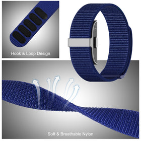 Polyjoy Hume nylon loop band with adjustable fit for secure daily activity