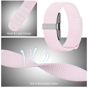 Adjustable strap showcases hook-and-loop closure for personalized comfort.