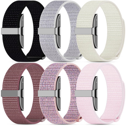 Polyjoy nylon loop sport band in action, secure Hume Band compatibility.
