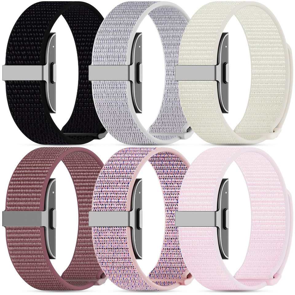 Polyjoy nylon loop sport band in action, secure Hume Band compatibility.