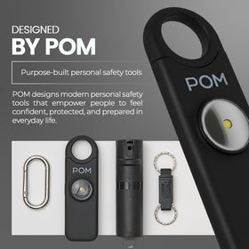 POM pull-pin activation enables fast use under stress.
