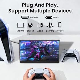PONKLOIE perched on a small stand on desk for quick setup benefit