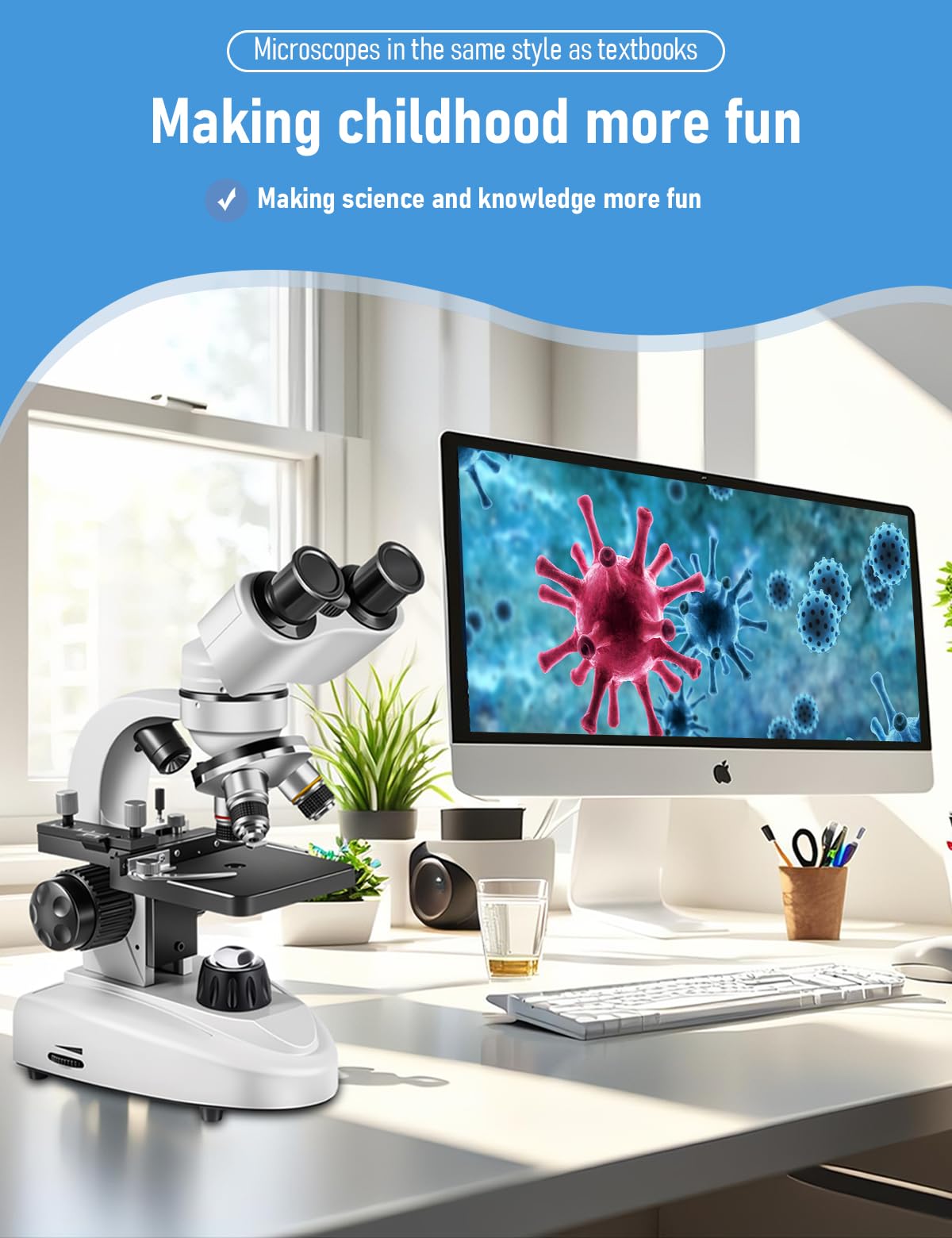Poothoh dual lighting system enhances specimen visibility