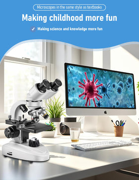 Poothoh dual lighting system enhances specimen visibility