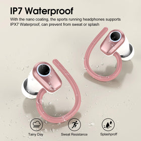 Poounur H9 earbud grille and texture highlighting 13mm driver for fuller sound