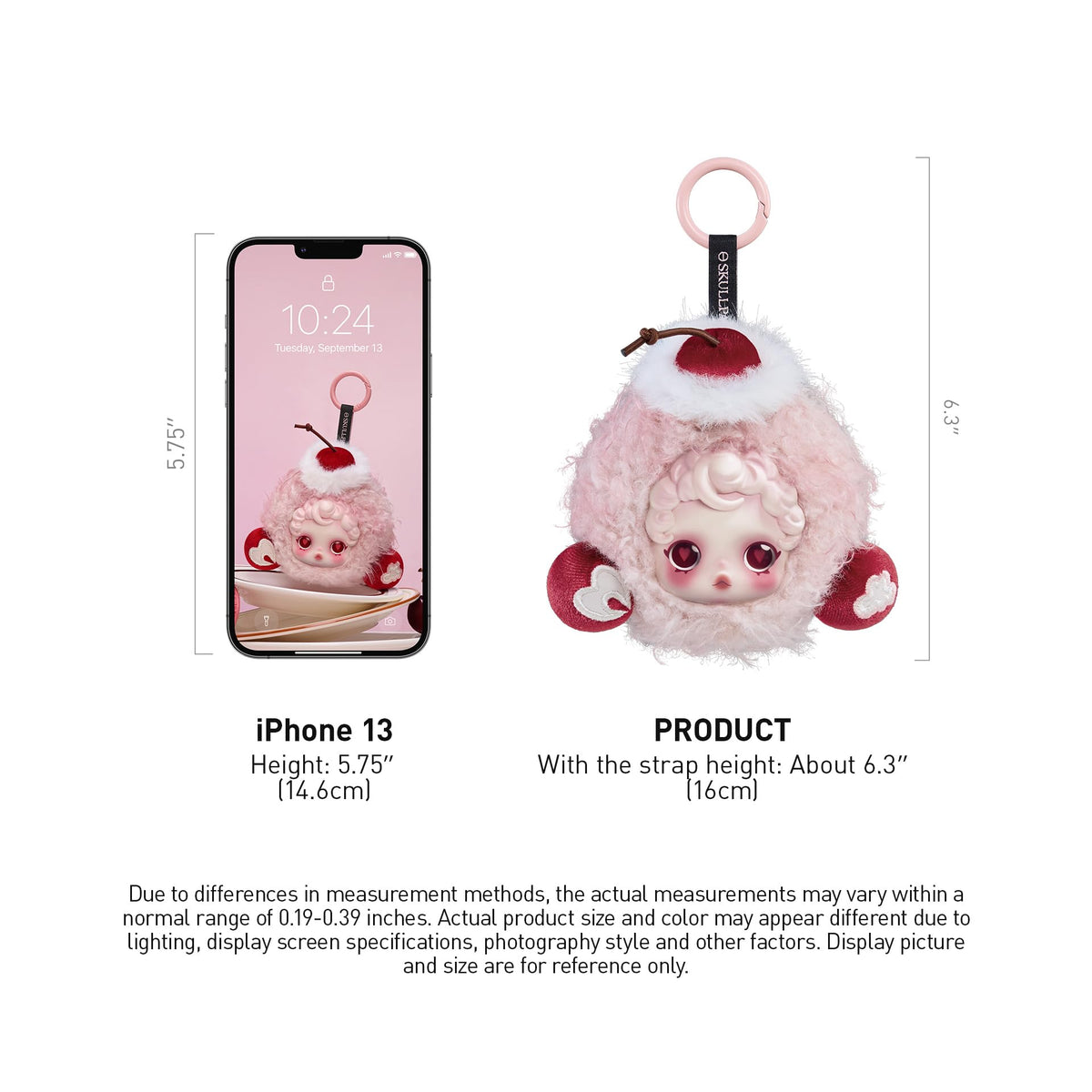 POP MART SKULLPANDA on desk with earbuds demonstrating decorative storage and accessibility