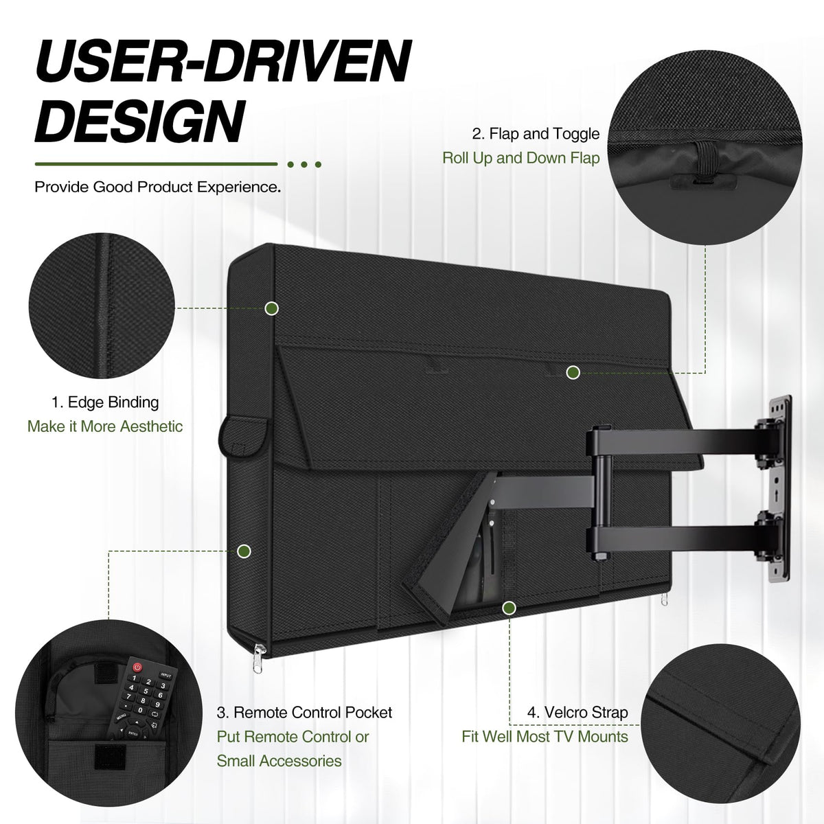 Porch Shield bottom zipper detail for full enclosure and easy access