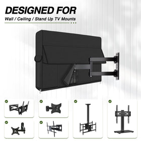 Porch Shield rear shield and Velcro displaying mount compatibility benefit