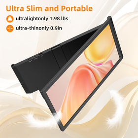 Pornitor 1080p FHD IPS panel delivers sharp colors and clarity.