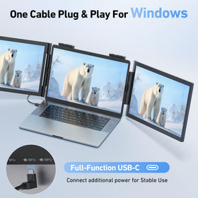 Pornitor IPS 1080p display with anti-glare for clear visuals