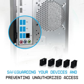 Unobtrusive security that can be used in busy offices and libraries.